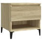 vidaXL Mesas auxiliares 2 uds madera roble Sonoma 50x46x50 cm vidaXL Mesas auxiliares 2 uds madera roble Sonoma 50x46x50 cm