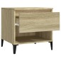 vidaXL Mesas auxiliares 2 uds madera roble Sonoma 50x46x50 cm vidaXL Mesas auxiliares 2 uds madera roble Sonoma 50x46x50 cm