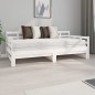 vidaXL Sofá cama extraíble madera maciza de pino blanco 2x(90x190) cm vidaXL Sofá cama extraíble madera maciza de pino blanco 2x(90x190) cm