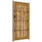 vidaXL Puerta de jardín acero corten diseño bambú 105x180 cm vidaXL Puerta de jardín acero corten diseño bambú 105x180 cm