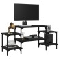 vidaXL Mueble para TV madera contrachapada negro 117x35x52 cm vidaXL Mueble para TV madera contrachapada negro 117x35x52 cm