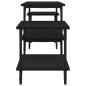 vidaXL Mueble para TV madera contrachapada negro 117x35x52 cm vidaXL Mueble para TV madera contrachapada negro 117x35x52 cm