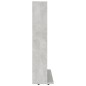 vidaXL Estantería para CD contrachapada gris hormigón 102x23x89,5 cm vidaXL Estantería para CD contrachapada gris hormigón 102x23x89,5 cm