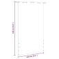vidaXL Toldo pantalla para balcón tela oxford color crema 140x240 cm vidaXL Toldo pantalla para balcón tela oxford color crema 140x240 cm