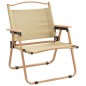 vidaXL Sillas de camping 2 uds tela Oxford beige 54x43x59 cm vidaXL Sillas de camping 2 uds tela Oxford beige 54x43x59 cm