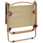 vidaXL Sillas de camping 2 uds tela Oxford beige 54x43x59 cm vidaXL Sillas de camping 2 uds tela Oxford beige 54x43x59 cm