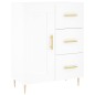 vidaXL Aparador de madera de ingeniería blanco 69,5x34x90 cm vidaXL Aparador de madera de ingeniería blanco 69,5x34x90 cm