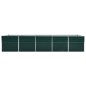 vidaXL Arriate de jardín de acero galvanizado verde 400x80x77 cm vidaXL Arriate de jardín de acero galvanizado verde 400x80x77 cm