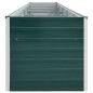 vidaXL Arriate de jardín de acero galvanizado verde 400x80x77 cm vidaXL Arriate de jardín de acero galvanizado verde 400x80x77 cm