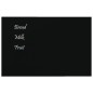 vidaXL Pizarra magnética pared vidrio templado negro 40x30 cm vidaXL Pizarra magnética pared vidrio templado negro 40x30 cm