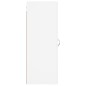 vidaXL Armario de pared blanco 34,5x34x90 cm