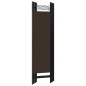 vidaXL Biombo divisor de 6 paneles marrón 240x180 cm vidaXL Biombo divisor de 6 paneles marrón 240x180 cm