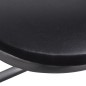 vidaXL Sillas de comedor plegables 2 uds cuero sintético y acero negro vidaXL Sillas de comedor plegables 2 uds cuero sintético y acero negro