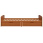 vidaXL Estructura cama cajones madera maciza de pino marrón 90x200 cm vidaXL Estructura cama cajones madera maciza de pino marrón 90x200 cm
