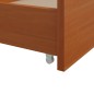 vidaXL Estructura cama cajones madera maciza de pino marrón 90x200 cm vidaXL Estructura cama cajones madera maciza de pino marrón 90x200 cm