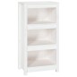 vidaXL Estantería madera maciza de pino blanca 50x35x97 cm vidaXL Estantería madera maciza de pino blanca 50x35x97 cm