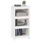 vidaXL Estantería madera maciza de pino blanca 50x35x97 cm vidaXL Estantería madera maciza de pino blanca 50x35x97 cm
