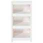 vidaXL Estantería madera maciza de pino blanca 50x35x97 cm vidaXL Estantería madera maciza de pino blanca 50x35x97 cm
