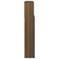 vidaXL Armario cabecero marrón roble 220x19x103,5 cm vidaXL Armario cabecero marrón roble 220x19x103,5 cm