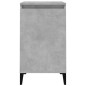 vidaXL Mesitas de noche 2 uds madera gris hormigón 40x35x70 cm vidaXL Mesitas de noche 2 uds madera gris hormigón 40x35x70 cm