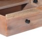 vidaXL Mueble de TV de madera maciza de acacia 118x30x40 cm vidaXL Mueble de TV de madera maciza de acacia 118x30x40 cm