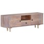 vidaXL Mueble de TV de madera maciza de acacia 118x30x40 cm vidaXL Mueble de TV de madera maciza de acacia 118x30x40 cm