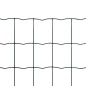 vidaXL Set de euro valla acero verde 25x1,2 m vidaXL Set de euro valla acero verde 25x1,2 m