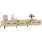 vidaXL Mueble de TV madera contrachapada roble Sonoma 150x34,5x30 cm vidaXL Mueble de TV madera contrachapada roble Sonoma 150x34,5x30 cm