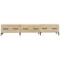vidaXL Mueble de TV madera contrachapada roble Sonoma 150x34,5x30 cm vidaXL Mueble de TV madera contrachapada roble Sonoma 150x34,5x30 cm