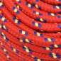 vidaXL Cuerda de barco polipropileno rojo 14 mm 25 m vidaXL Cuerda de barco polipropileno rojo 14 mm 25 m