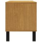 vidaXL Mueble para TV FLAM madera maciza de pino 110x40x50 cm vidaXL Mueble para TV FLAM madera maciza de pino 110x40x50 cm