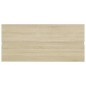 vidaXL Mueble lavabo madera contrachapada roble Sonoma 100x38,5x45 cm
