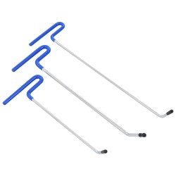 vidaXL Juego de reparación de abolladuras sin pintura 3 piezas 
