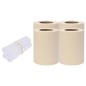vidaXL Paneles de privacidad 4 uds PVC crema 35x0,19 m vidaXL Paneles de privacidad 4 uds PVC crema 35x0,19 m