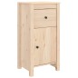 vidaXL Aparador de madera maciza de pino 40x35x80 cm