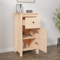 vidaXL Aparador de madera maciza de pino 40x35x80 cm