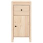 vidaXL Aparador de madera maciza de pino 40x35x80 cm