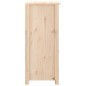 vidaXL Aparador de madera maciza de pino 40x35x80 cm