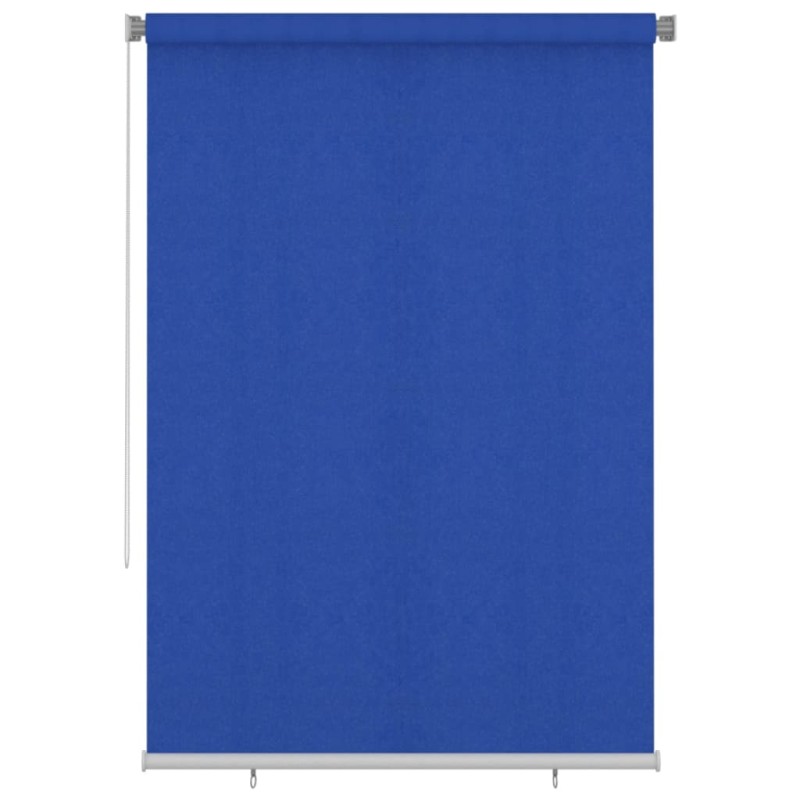 vidaXL Persiana enrollable de jardín HDPE azul 160x230 cm vidaXL Persiana enrollable de jardín HDPE azul 160x230 cm