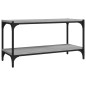 vidaXL Mueble para TV contrachapada y acero gris Sonoma 80x33x41 cm vidaXL Mueble para TV contrachapada y acero gris Sonoma 80x33x41 cm