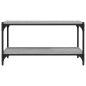 vidaXL Mueble para TV contrachapada y acero gris Sonoma 80x33x41 cm vidaXL Mueble para TV contrachapada y acero gris Sonoma 80x33x41 cm