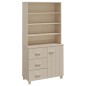 vidaXL Aparador HAMAR madera de pino maciza marrón miel vidaXL Aparador HAMAR madera de pino maciza marrón miel