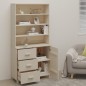 vidaXL Aparador HAMAR madera de pino maciza marrón miel vidaXL Aparador HAMAR madera de pino maciza marrón miel