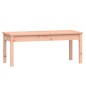 vidaXL Banco de jardín madera maciza abeto de Douglas 109x44x45 cm