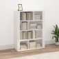 vidaXL Aparador de madera contrachapada blanco 80x30x106 cm vidaXL Aparador de madera contrachapada blanco 80x30x106 cm