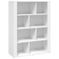 vidaXL Aparador de madera contrachapada blanco 80x30x106 cm vidaXL Aparador de madera contrachapada blanco 80x30x106 cm