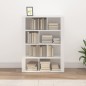 vidaXL Aparador de madera contrachapada blanco 80x30x106 cm vidaXL Aparador de madera contrachapada blanco 80x30x106 cm