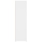 vidaXL Aparador de madera contrachapada blanco 80x30x106 cm vidaXL Aparador de madera contrachapada blanco 80x30x106 cm