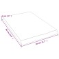 vidaXL Encimera baño madera maciza tratada gris oscuro 40x60x(2-4) cm vidaXL Encimera baño madera maciza tratada gris oscuro 40x60x(2-4) cm