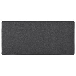 vidaXL Alfombra de pasillo gris antracita 50x100 cm